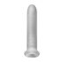 Fat Boy Micro Ribbed - Penis Sleeve (19cm) - Hvit