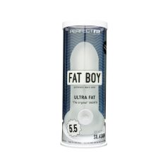 Fat Boy Original Ultra Fat - peniskappe (15cm) - hvit