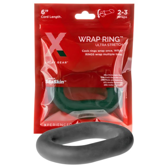 Perfect Fit Ultra Wrap 6 - tykk penisring - svart (15 cm)