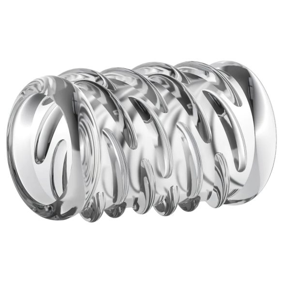 Stay Hard - mønstrede penismansjetter (gjennomsiktig)