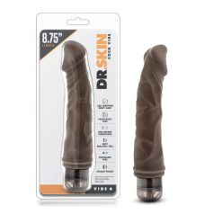 Dr. Skin Vibe No.6 - Realistisk vibrator (brun)