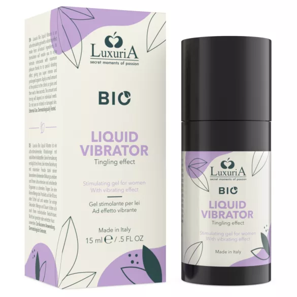 Intimateline Luxuria BIO - flytende vibratorgel for kvinner (15 ml)