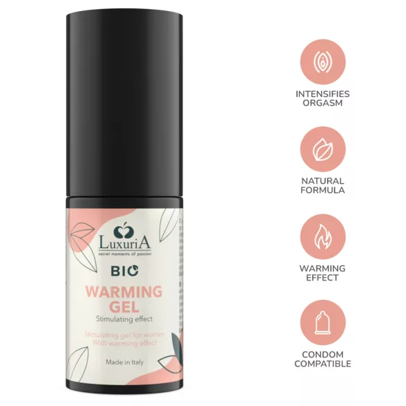 Intimateline Luxuria BIO - varmende pirregel for kvinner (30 ml)