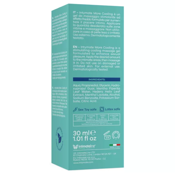 Intimateline Intymate More - kjølende pirrende gel (30 ml)