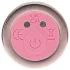 Loveline - glassvibrator med rund topp (rosa)