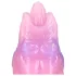 Ouch! Rainbow Invader - silikon fantasidildo (regnbue)