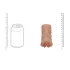 XKIN Honey Celeste - realistisk kunstig vagina-masturbator (naturell)