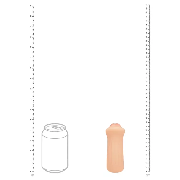 XKIN - realistisk munnmasturbator - S (natur)