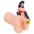 XKIN Greaser Girl Misty - realistisk kunstig vagina‑masturbator (naturfarget)