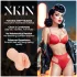 XKIN Greaser Girl Misty - realistisk kunstig vagina‑masturbator (naturfarget)