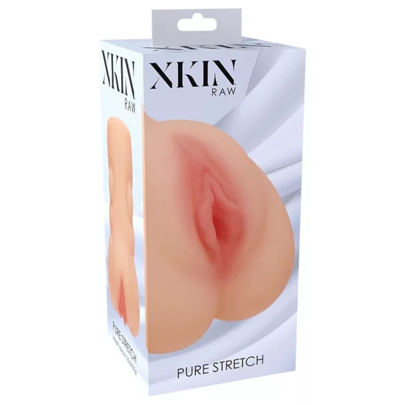 XKIN - realistisk kunstig vagina‑masturbator - L (natur)