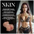 XKIN Enchantress Amara - realistisk kunstig vagina‑masturbator (naturell)