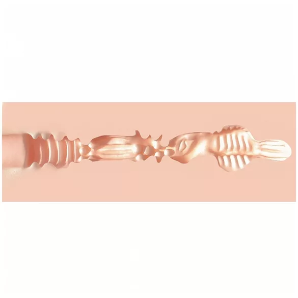 XKIN - realistisk kunstig vagina-masturbator - L (natur)