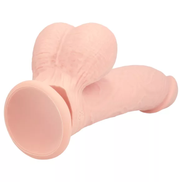 RealRock - realistisk vibrator med dobbel tetthet (hudfarget) - 18 cm