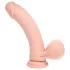 RealRock - realistisk vibrator med dobbel tetthet (hudfarget) - 20 cm