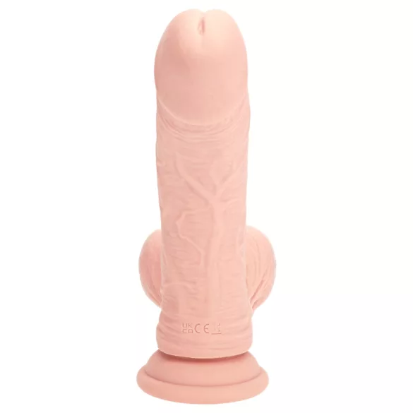 RealRock - realistisk vibrator med dobbel tetthet (hudfarget) - 20 cm