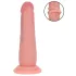 RealRock - realistisk dildo med dobbel tetthet (hudfarget) - 15,5 cm