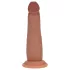 RealRock - realistisk dildo med dobbel tetthet (solbrun) - 15,5 cm