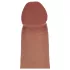 RealRock - realistisk dildo med dobbel tetthet (solbrun) - 15,5 cm