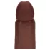 RealRock - realistisk dildo med dobbel tetthet (brun) - 20,5 cm