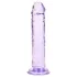 RealRock - realistisk dildo med sugekopp (lilla) - 12,7 cm