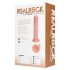 REALROCK - sugekoppvibrator - naturlig (20,5 cm)