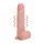 REALROCK - sugekoppvibrator - natur (18 cm)