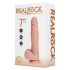 REALROCK - sugekoppvibrator - natur (18 cm)