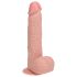 REALROCK - sugekoppvibrator - natur (18 cm)