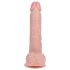 REALROCK - sugekoppvibrator - natur (18 cm)