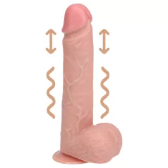 REALROCK - sugekopp-vibrator natur (20,5 cm)