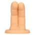 S-Line - To-finger dildo (naturlig)