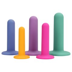 Loveline - dildo treningssett - 5 stk (fargerike)