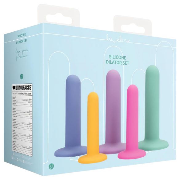 Loveline - dildo treningssett - 5 stk (fargerike)