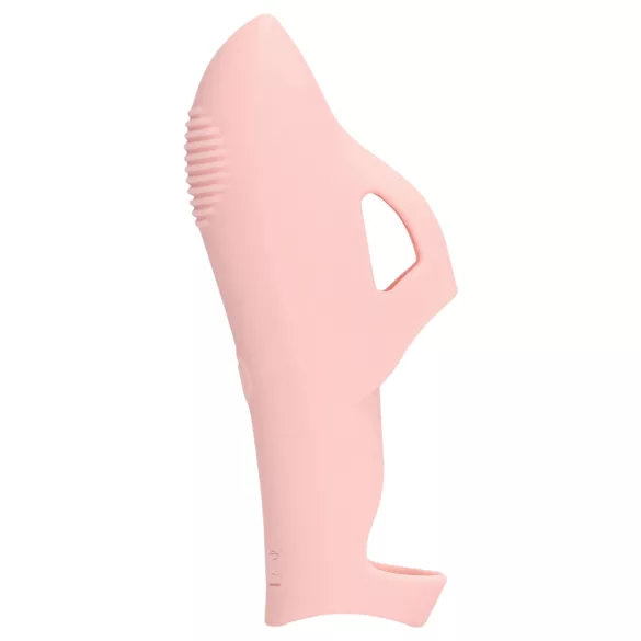 Loveline - rillet fingervibrator (rosa)