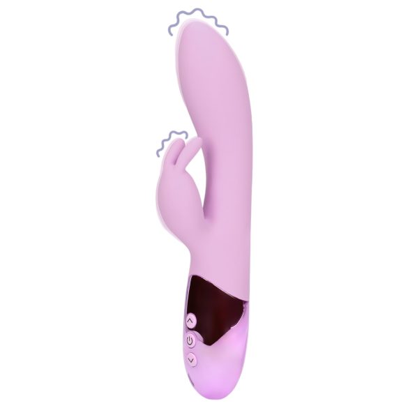 Loveline - oppladbar rabbit-vibrator (rosa)