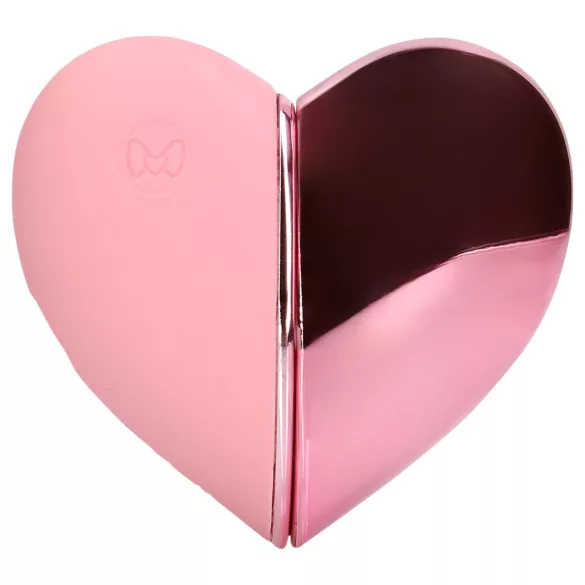 Loveline Hjertebank - oppladbar klitorisvibrator (rosa)