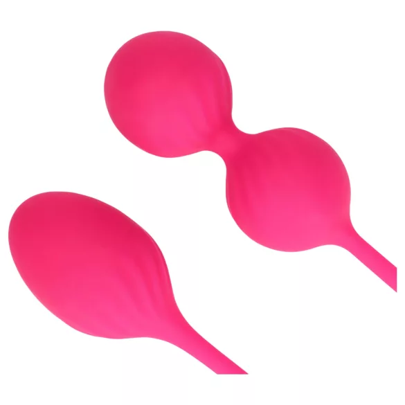 Loveline - Vektet geishakule-sett - 2 deler (rosa)