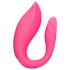Loveline - oppladbar radiovibrator for par (rosa)
