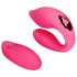 Loveline - oppladbar radiovibrator for par (rosa)