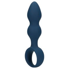 Loveline - ringformet anal dildo - medium (blå)