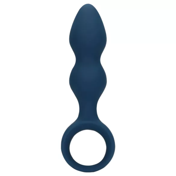 Loveline - ringformet anal dildo - medium (blå)