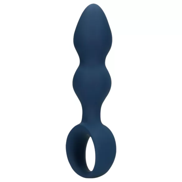 Loveline - analt plugg med ring - stor (blå)