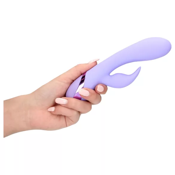 Loveline - oppladbar klitorisvibrator med kaninarm (lilla)