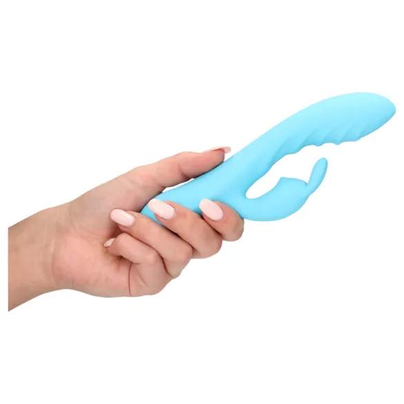 Loveline - vanntett kanin klitorisvibrator (blå)