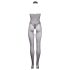 Le Désir - blonder og netting jumpsuit - (svart) - S-XL