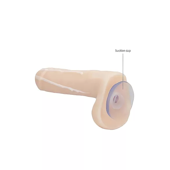 S-Line - Dicky Cum - såpepenis med testikler - naturell (250 g)