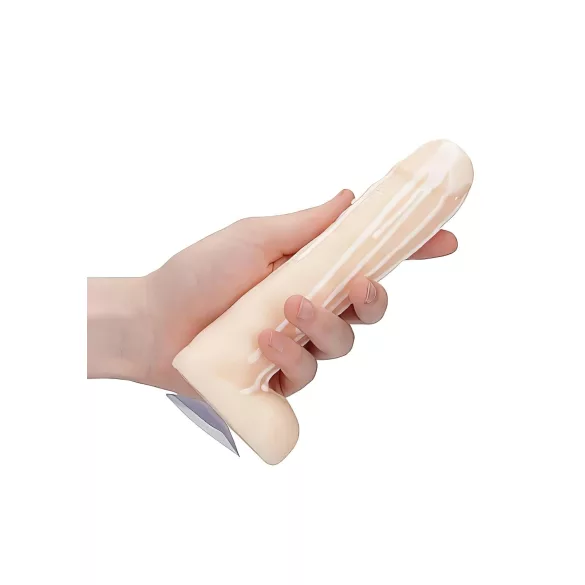 S-Line - Dicky Cum - såpepenis med testikler - naturell (250 g)