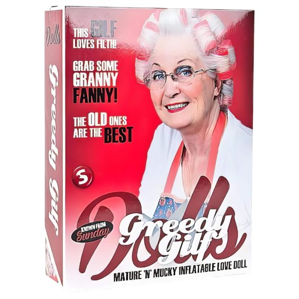 Greedy Gilf - livaktig oppblåsbar kvinne