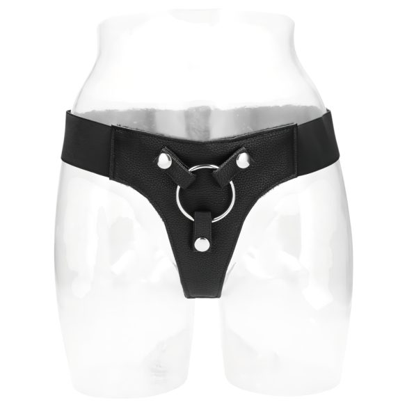 REALROCK Elastisk - justerbar underdel for strap-on (svart)